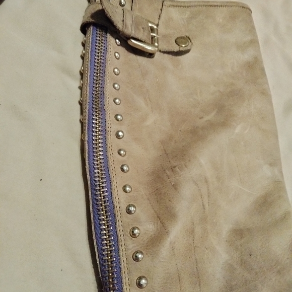 Steve Madden distressed riding boots. 💜 Zipper. - Picture 2 of 7